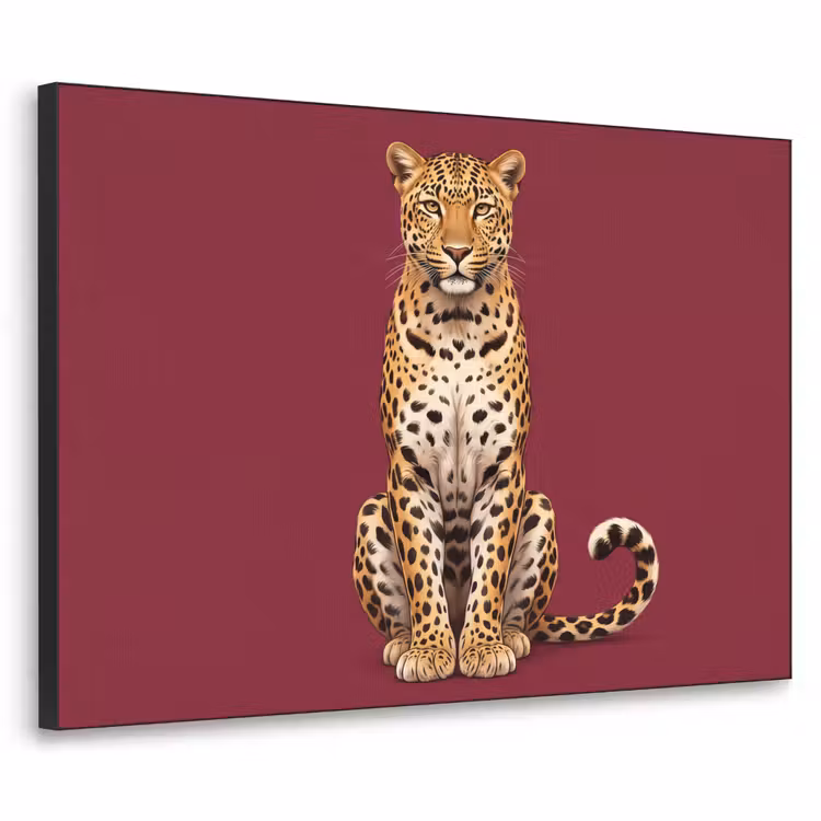 Art Frame - Katze – Tiere – Rot — 1