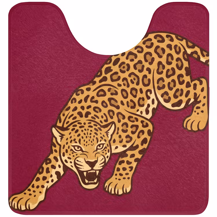 WC Vorleger - Katze – Angriff – Tiere — 1
