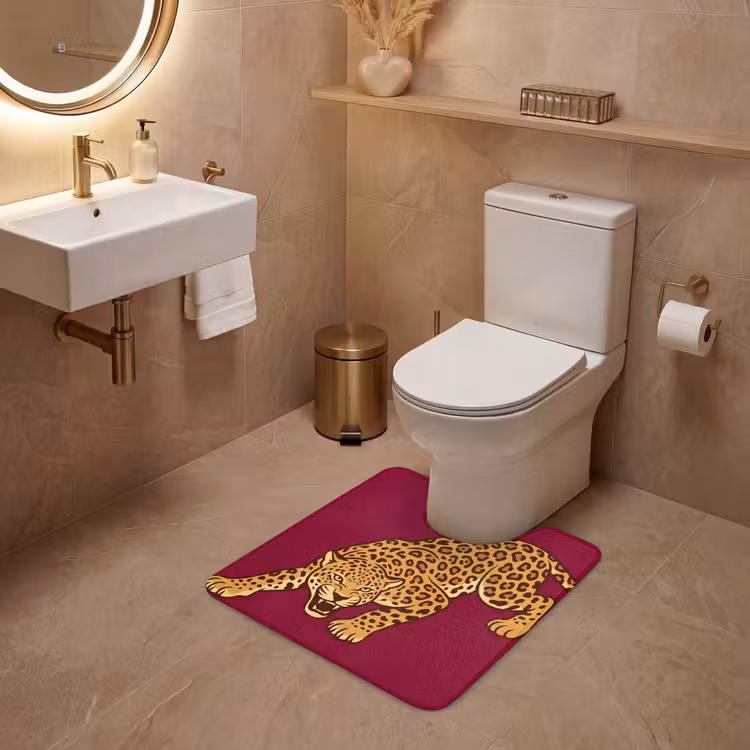 WC Vorleger - Katze – Angriff – Tiere — 4