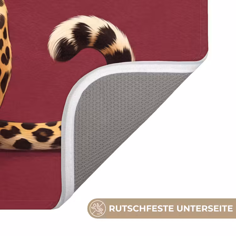 WC Vorleger - Katze – Tiere – Rot — 3