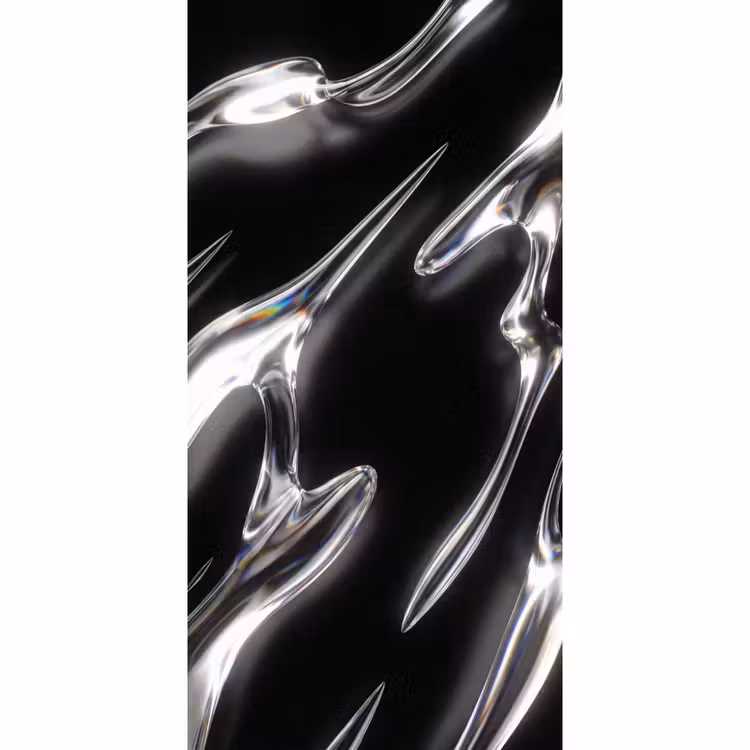 Tapete - Glas – Formen – Abstrakt — 2