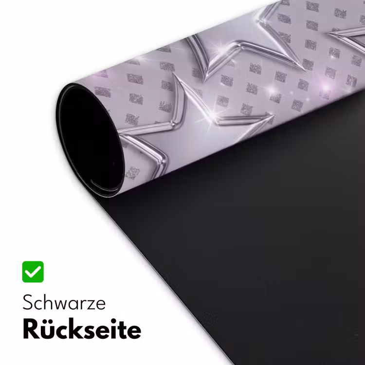 Schreibtischunterlage - Sterne – Silber – Abstrakt — 2