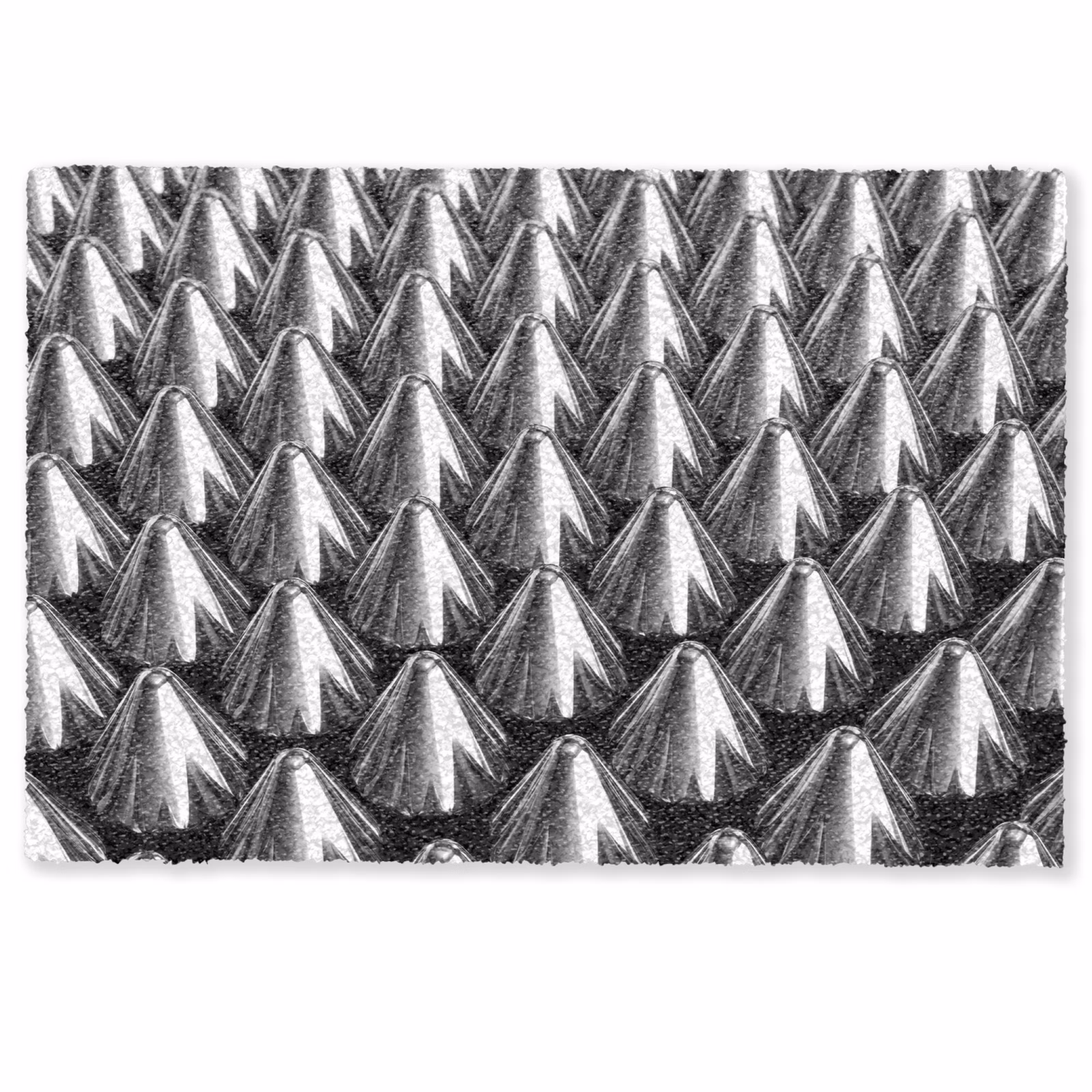 Fußmatte - Metallkegel – Muster — 1