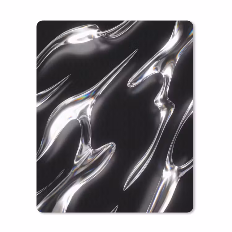 Mauspad - Glas – Formen – Abstrakt — 1