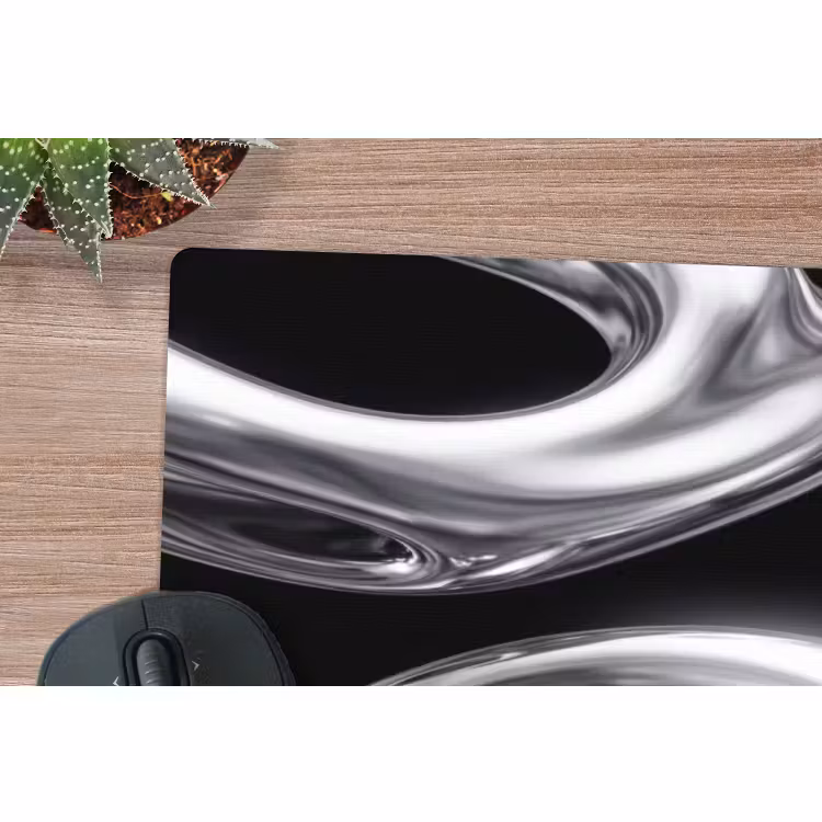 Mauspad - Zusammenfassung – Formen – Silber — 5