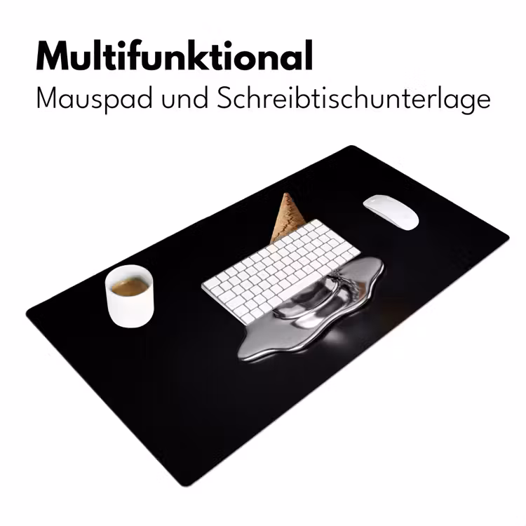 Schreibtischunterlage - Eis – Metall – Abstrakt — 4