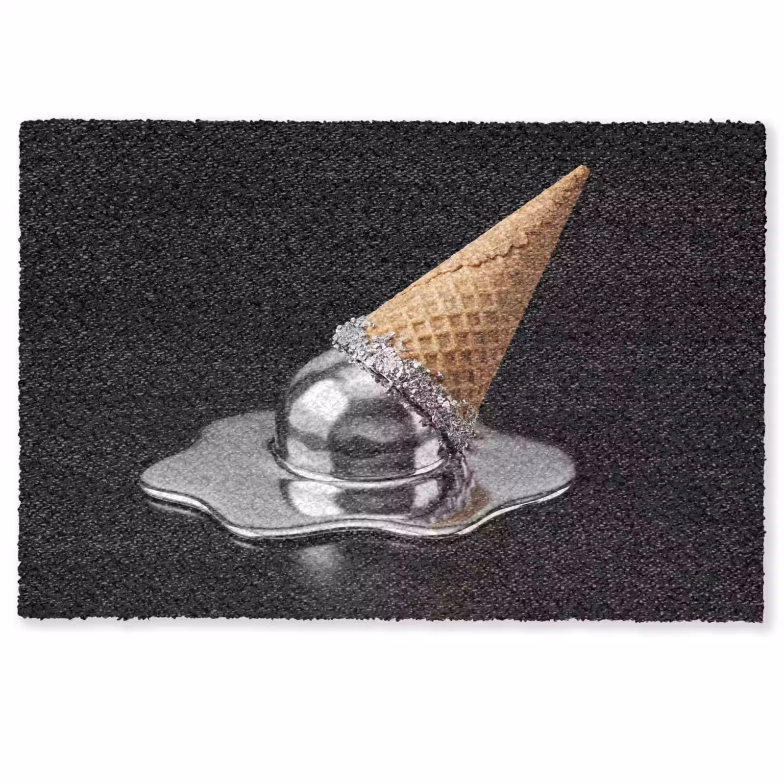 Fußmatte - Eis – Metall – Abstrakt — 1
