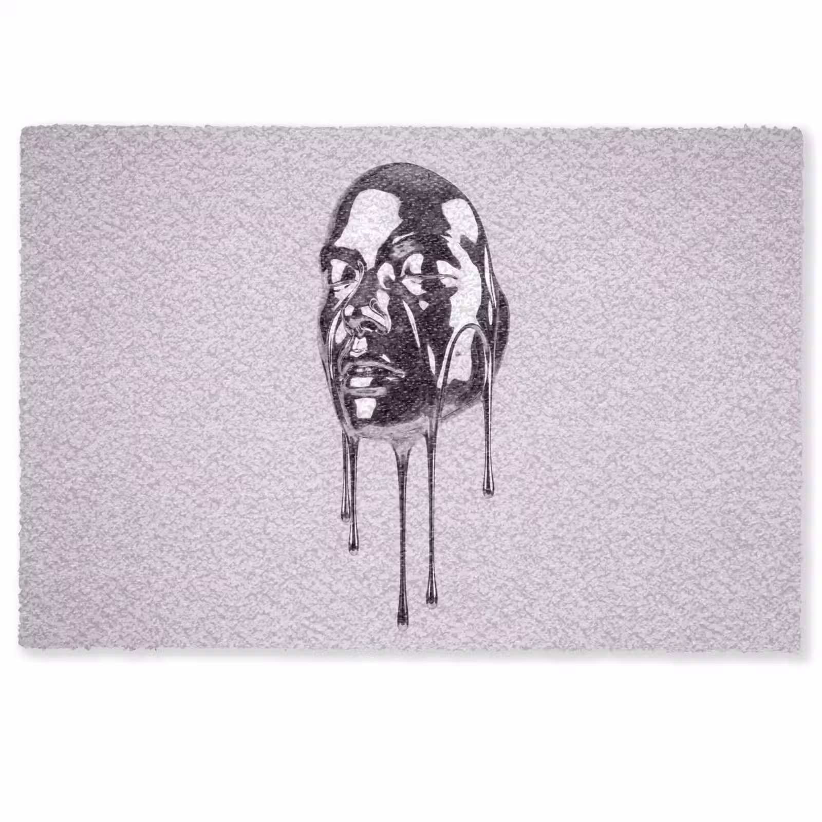 Fußmatte - Kopf – Schmelzend – Abstrakt — 1