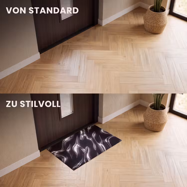 Fußmatte - Glas – Formen – Abstrakt — 3