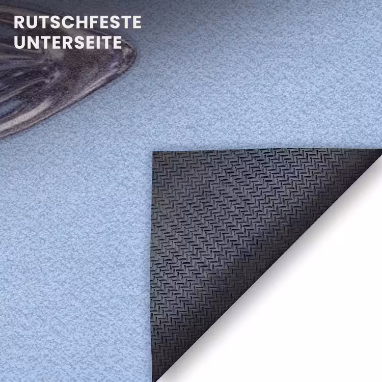 Fußmatte - Sterne – Flüssig – Silber — 6