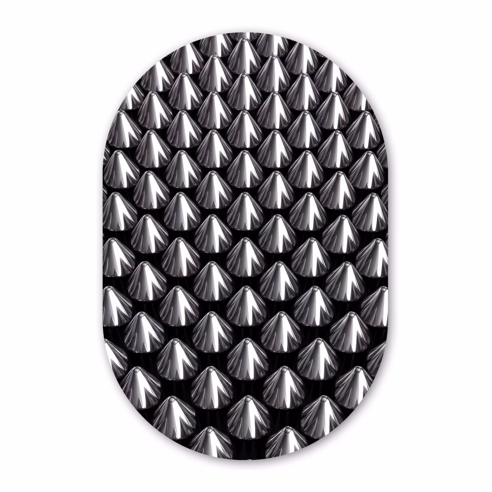 Forexbild Oval - Metallkegel – Muster — 1