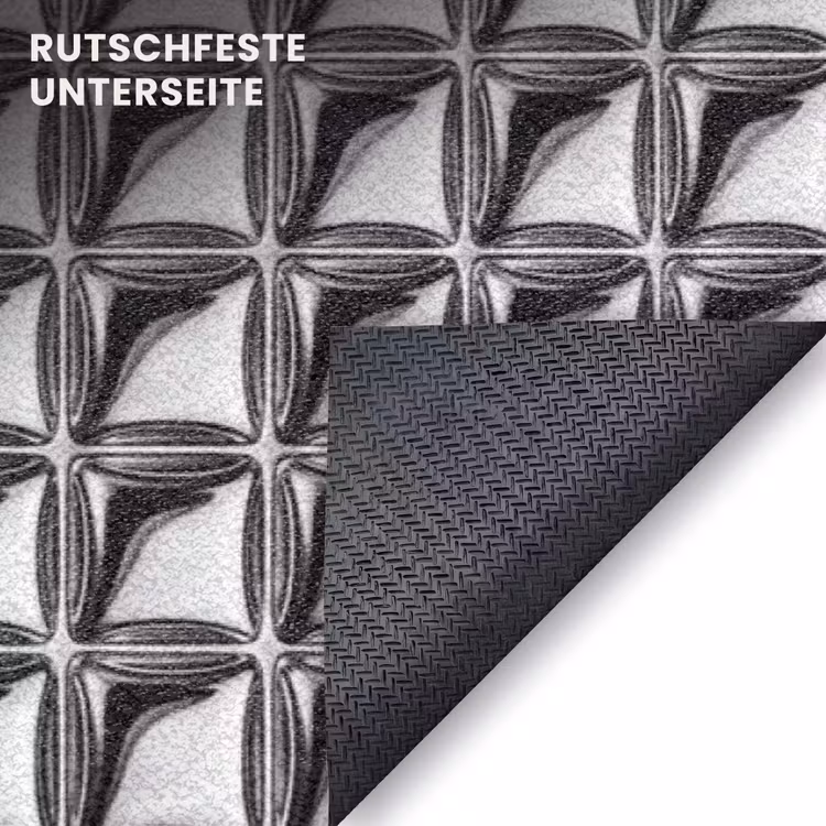 Fußmatte - Muster – Abstrakt – Schwarz-Weiß — 6
