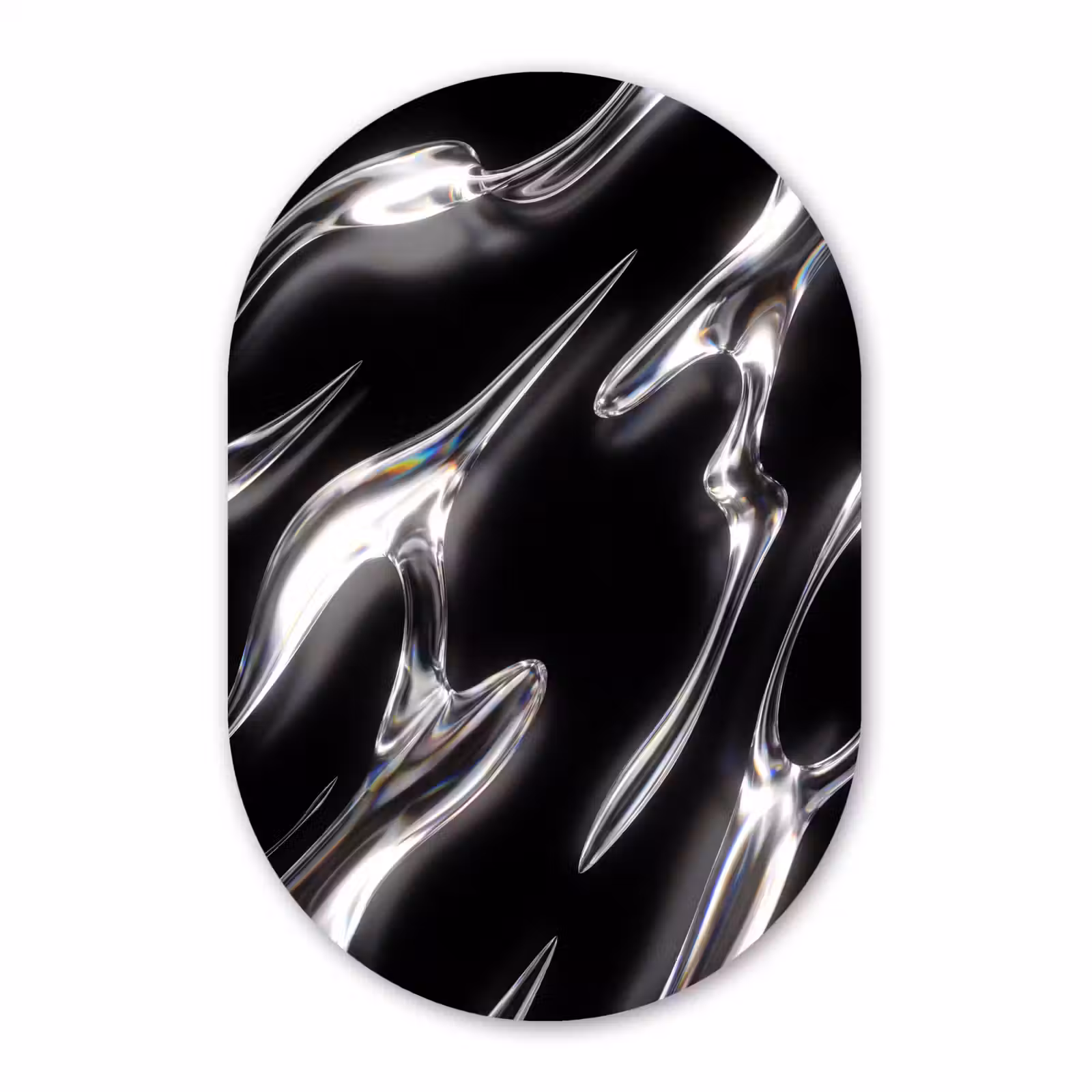 Forexbild Oval - Glas – Formen – Abstrakt — 1
