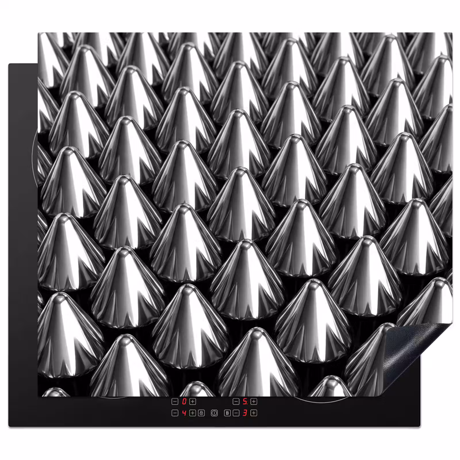 Herdabdeckplatte - Metallkegel – Muster — 1