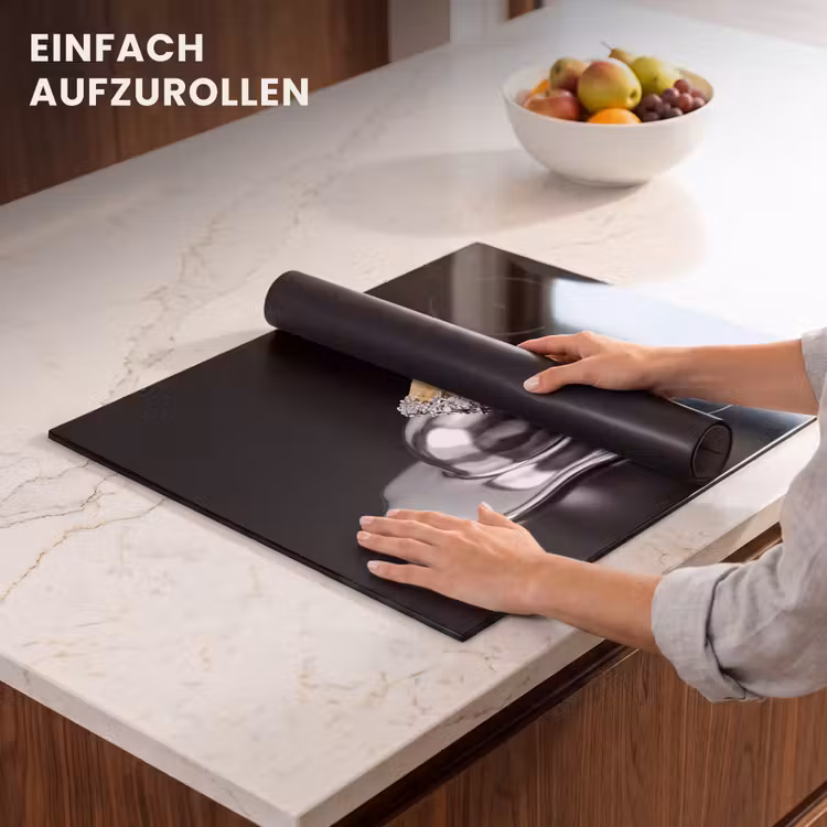 Herdabdeckplatte - Eis – Metall – Abstrakt — 7