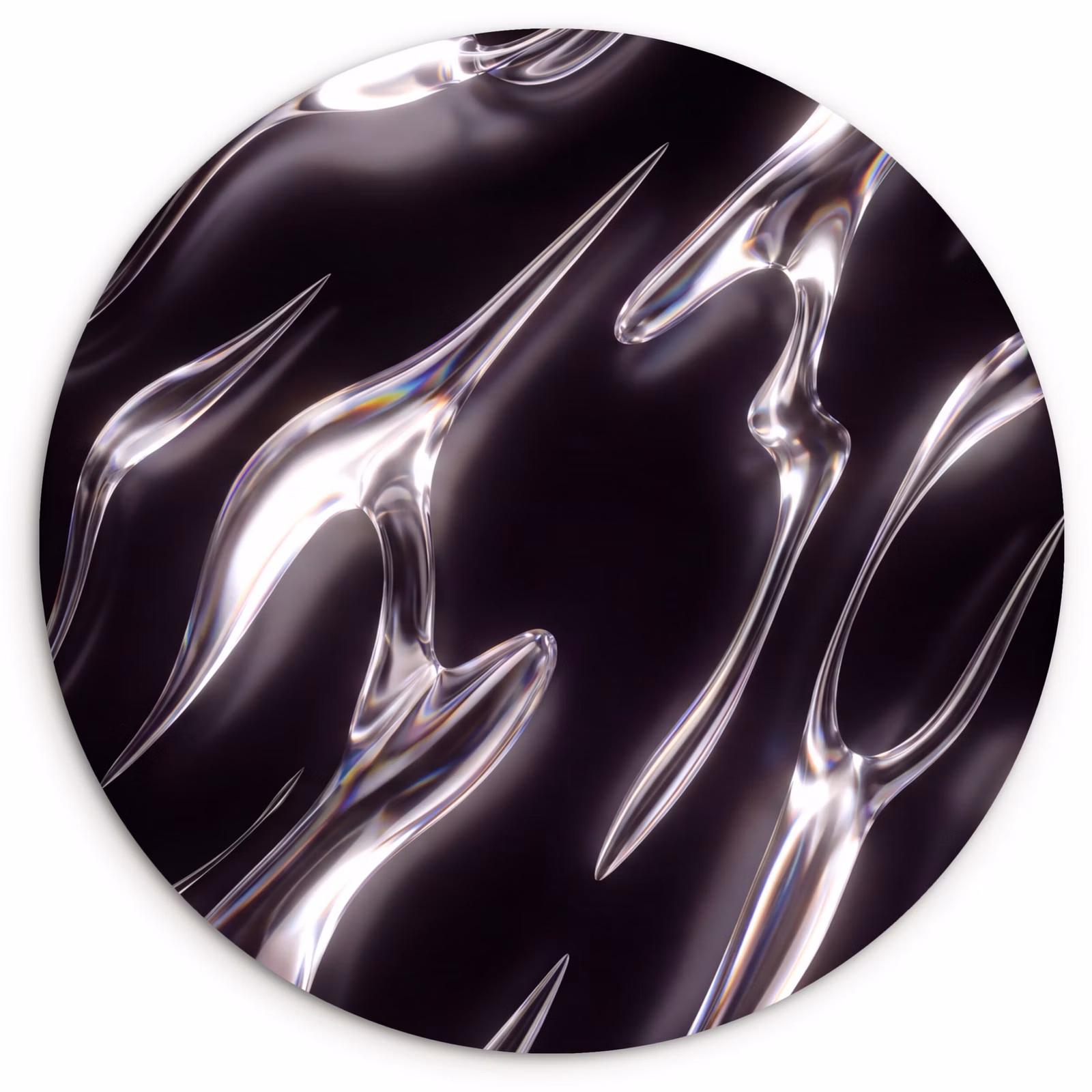 Forexbild Rund - Glas – Formen – Abstrakt — 1