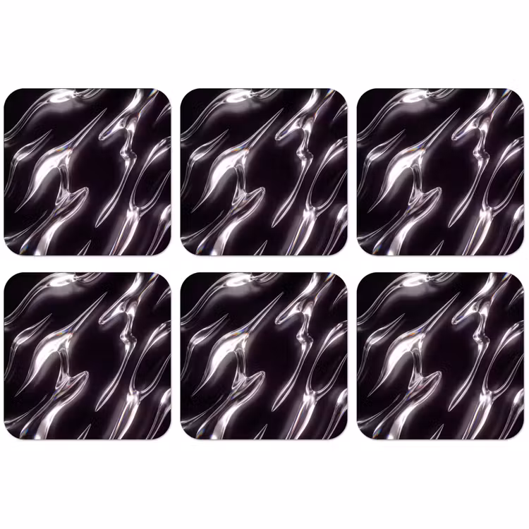 Untersetzer - Glas – Formen – Abstrakt — 1