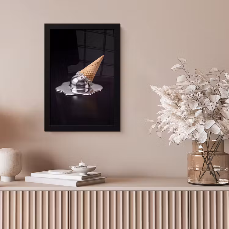 Bilder mit Rahmen - Eis – Metall – Abstrakt — 4