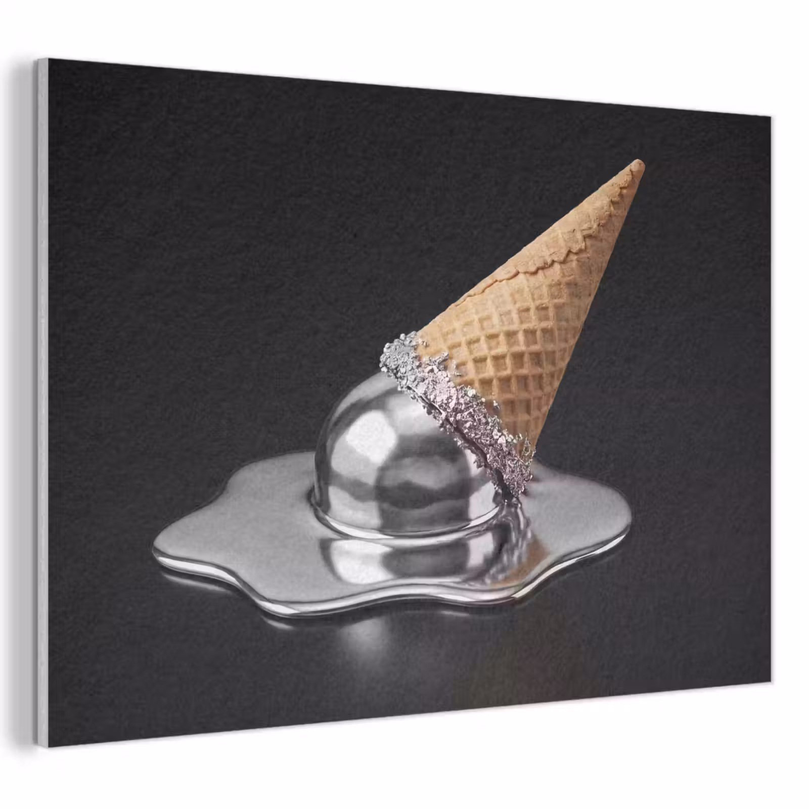 Akustikbild - Eis – Metall – Abstrakt — 1