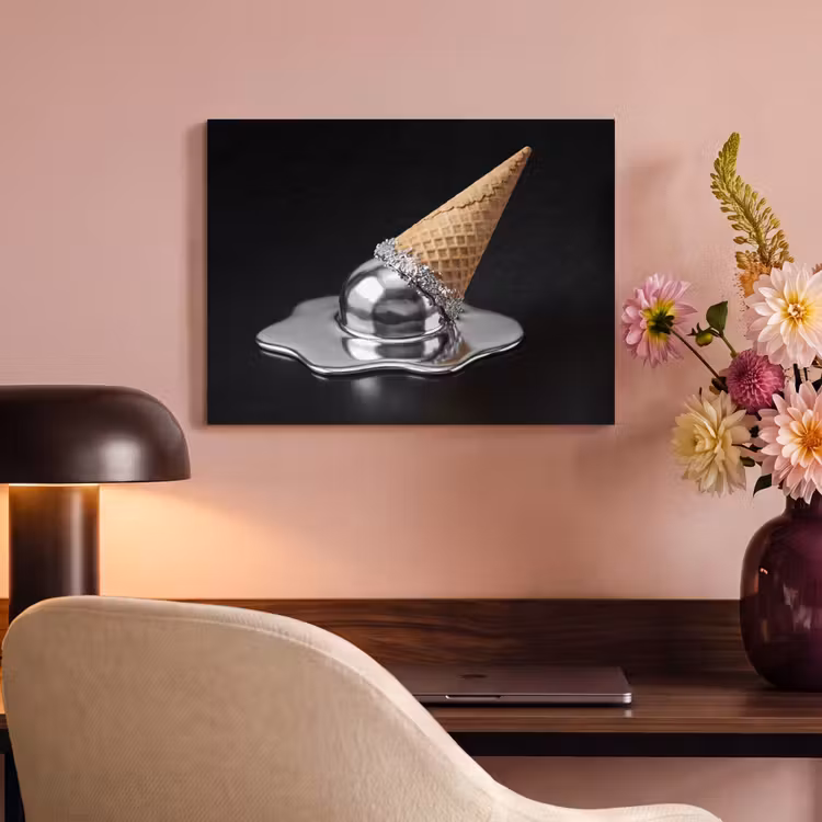 Akustikbild - Eis – Metall – Abstrakt — 6