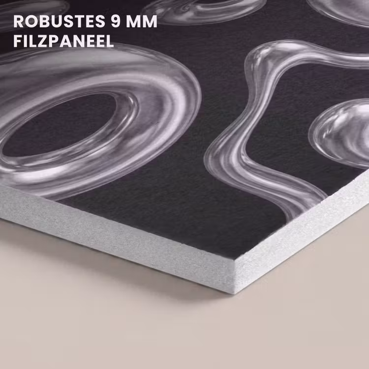 Akustikbild - Zusammenfassung – Formen – Silber — 5