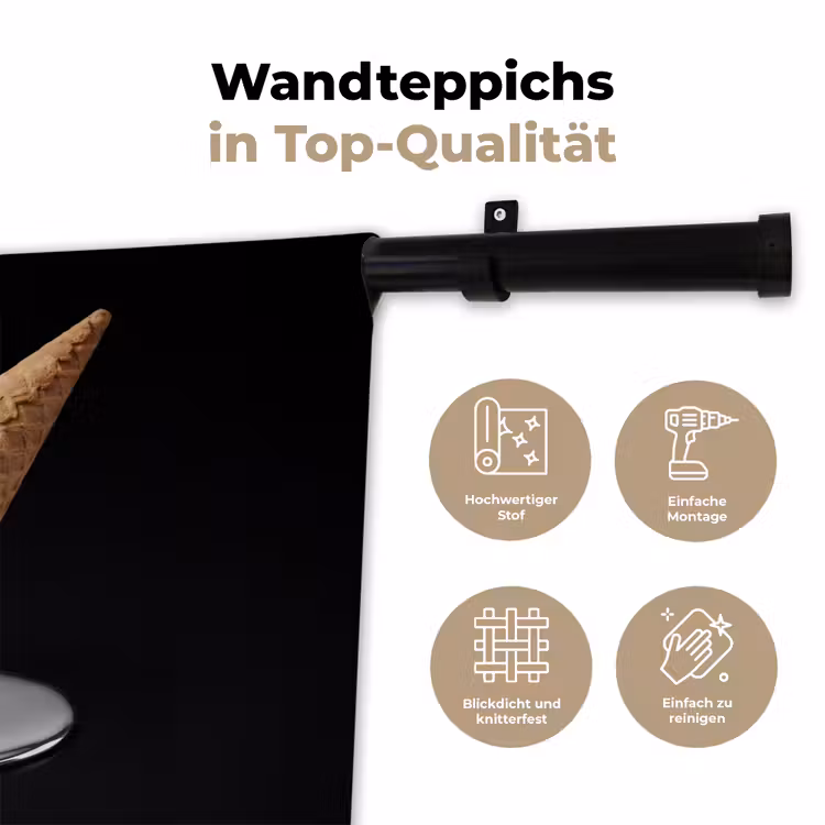 Wandteppich - Eis – Metall – Abstrakt — 7
