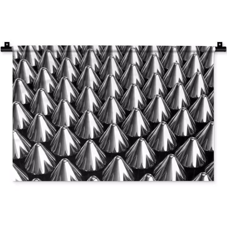 Wandteppich - Metallkegel – Muster — 1