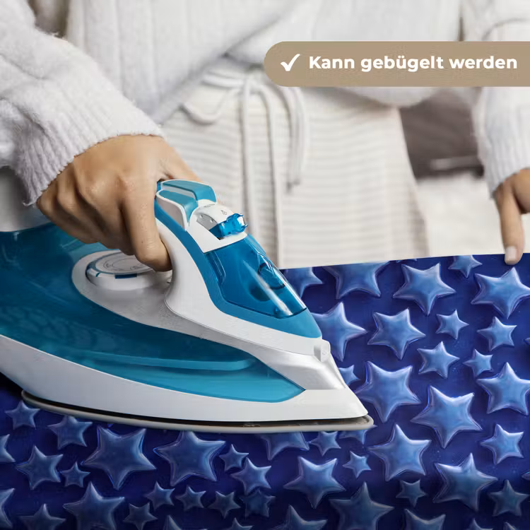 Wandteppich - Muster mit blauen Sternen — 10
