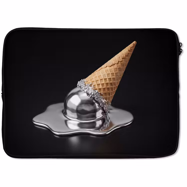 Laptop hülle - Eis – Metall – Abstrakt — 1