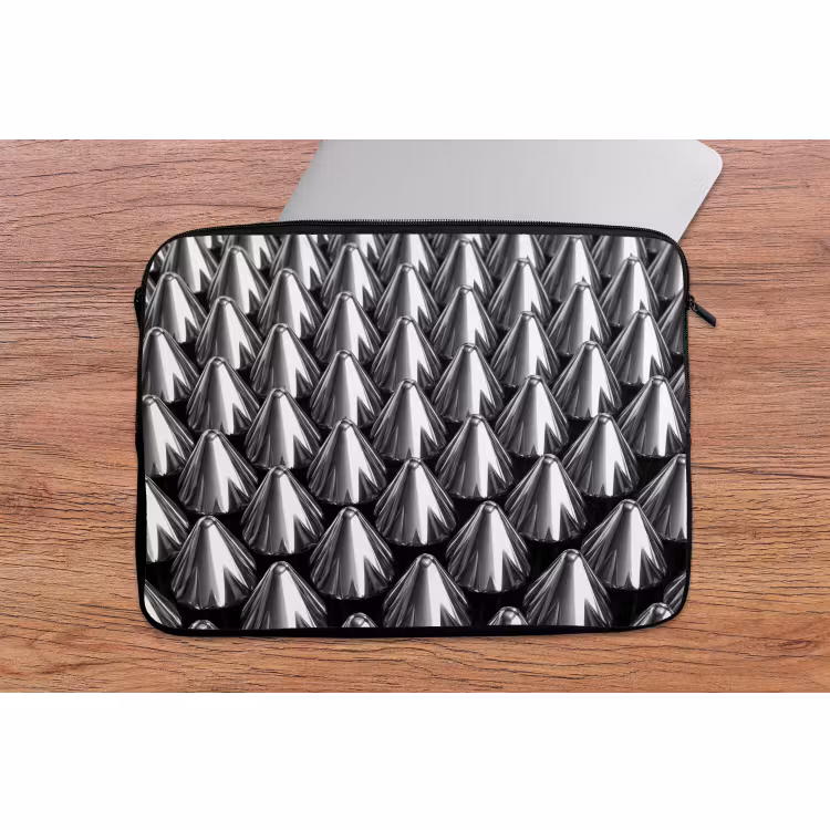 Laptop hülle - Metallkegel – Muster — 2