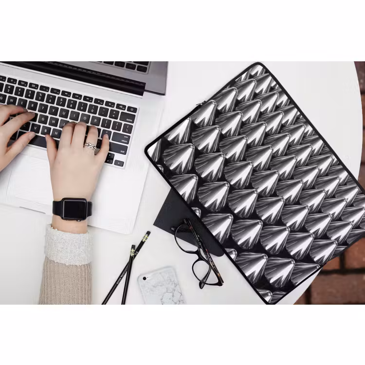 Laptop hülle - Metallkegel – Muster — 3