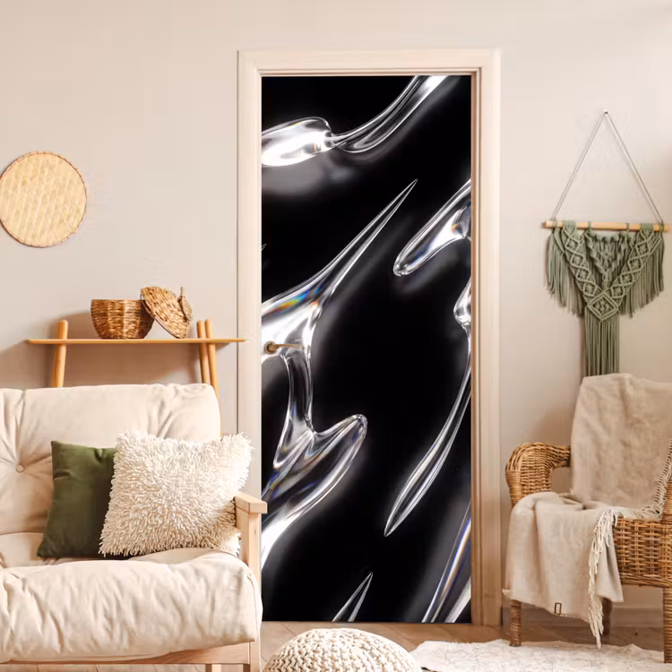 Türtapete - Glas – Formen – Abstrakt — 3