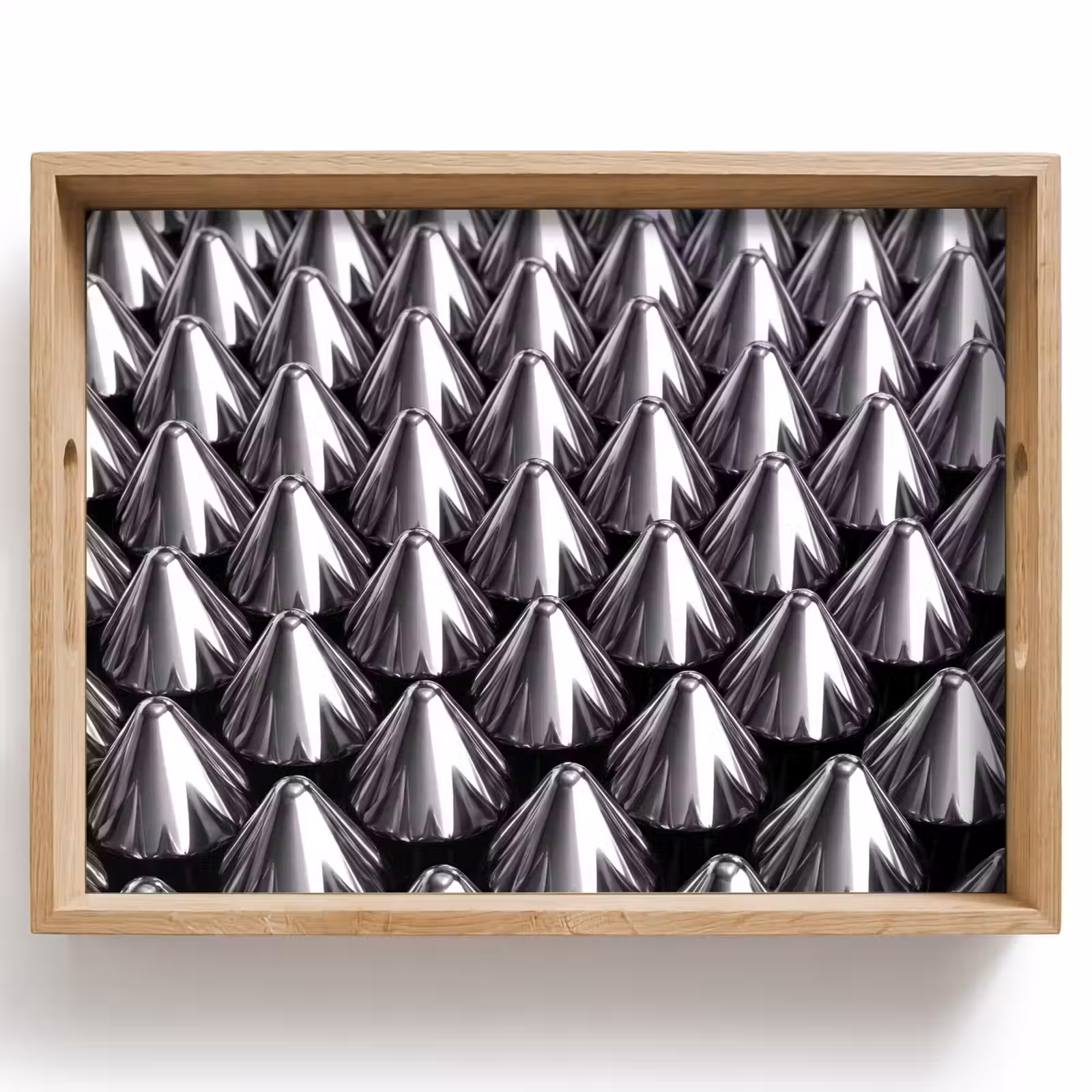 Tablett - Metallkegel – Muster — 1