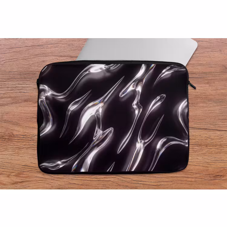 Laptop hülle - Glas – Formen – Abstrakt — 2