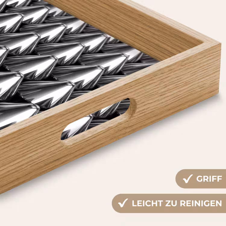 Tablett - Metallkegel – Muster — 5