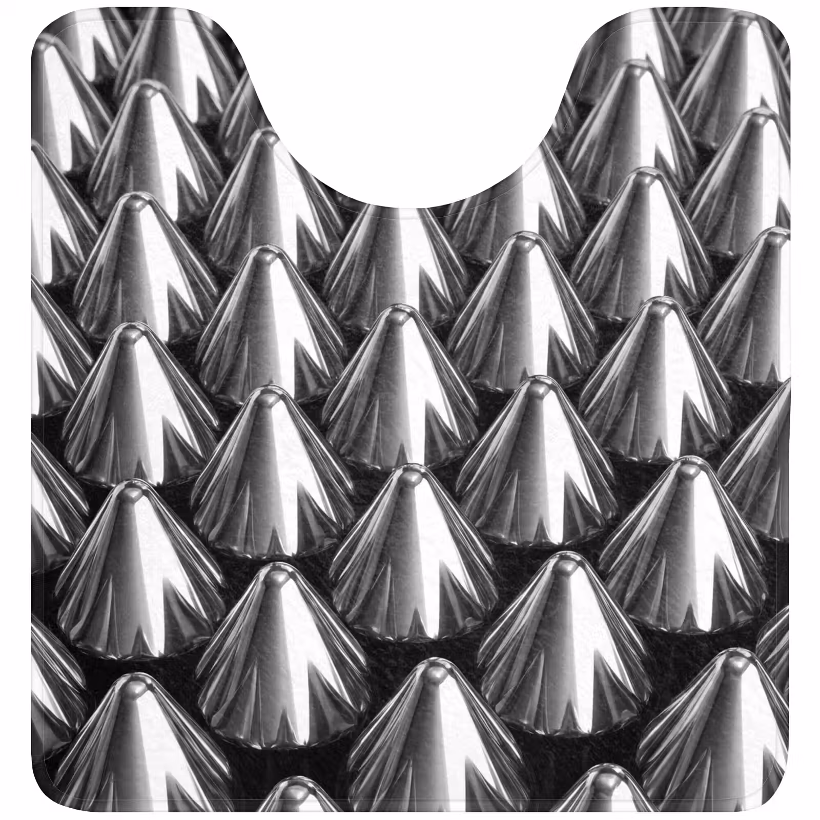 WC Vorleger - Metallkegel – Muster — 1