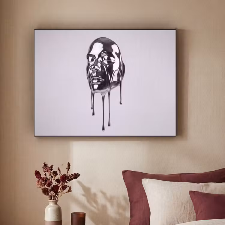 Art Frame - Kopf – Schmelzend – Abstrakt — 2