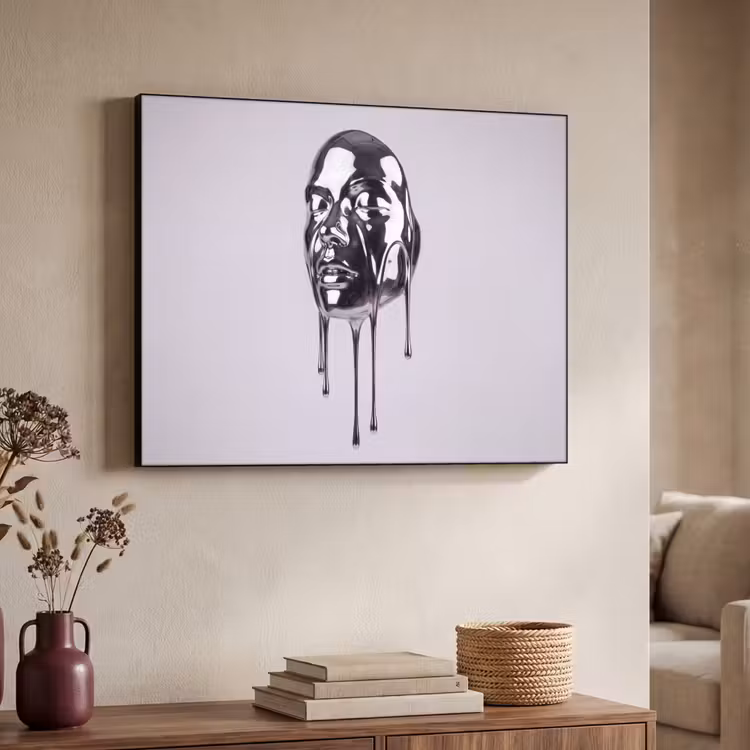 Art Frame - Kopf – Schmelzend – Abstrakt — 3
