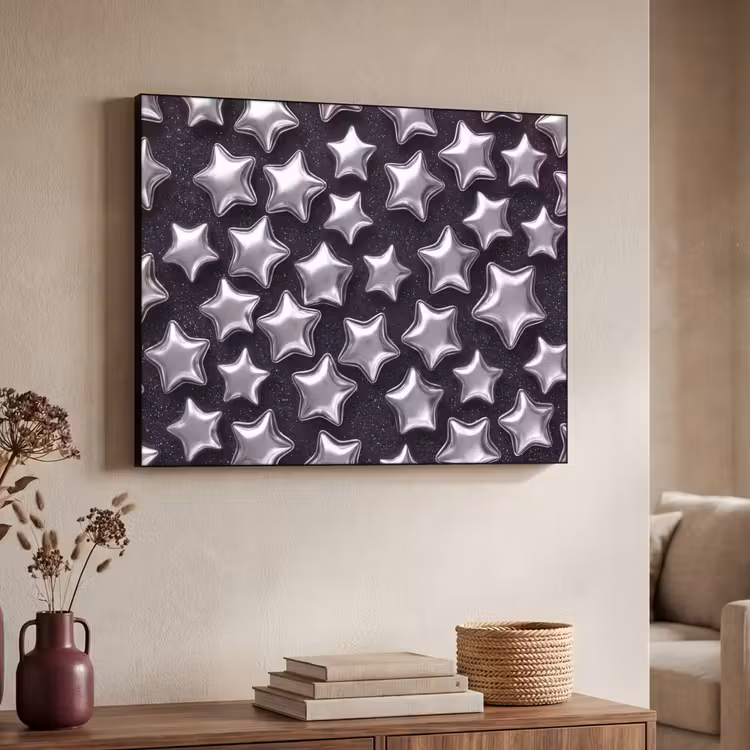 Art Frame - Sterne – Glänzend – Muster — 3