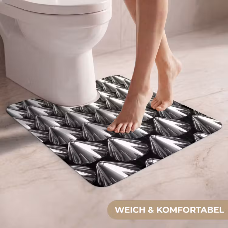 WC Vorleger - Metallkegel – Muster — 5
