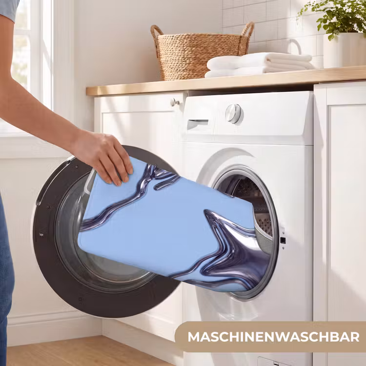 WC Vorleger - Sterne – Flüssig – Silber — 7