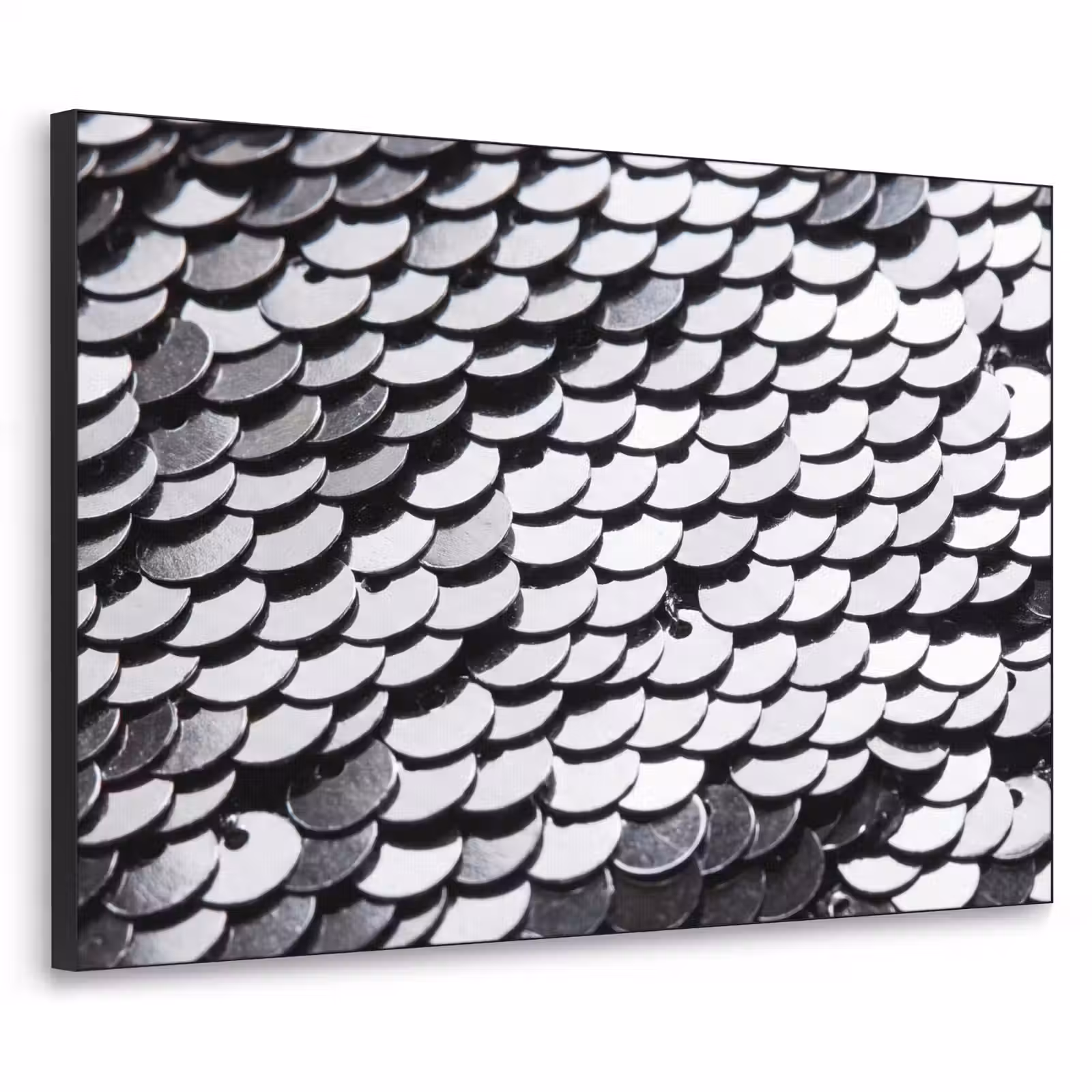 Art Frame - Pailletten – Silber – Muster — 1