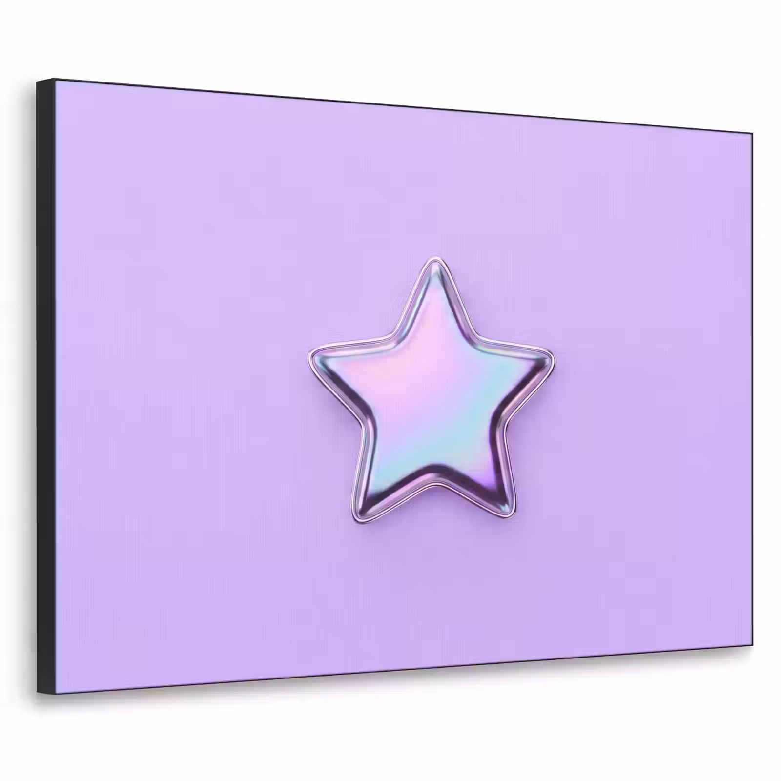 Art Frame - Stern – Holografisch – Modern — 1
