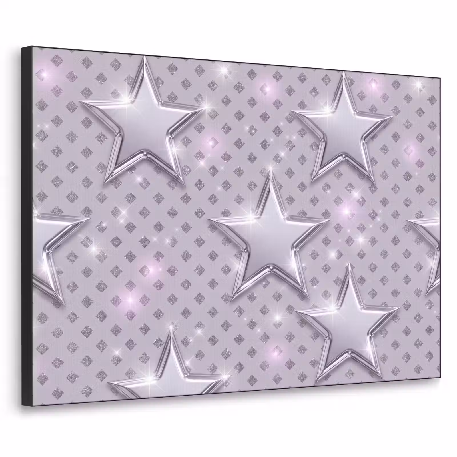 Art Frame - Sterne – Silber – Abstrakt — 1