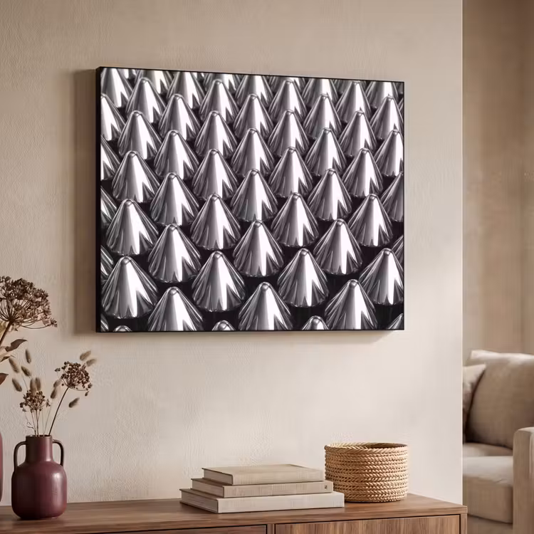 Art Frame - Metallkegel – Muster — 3