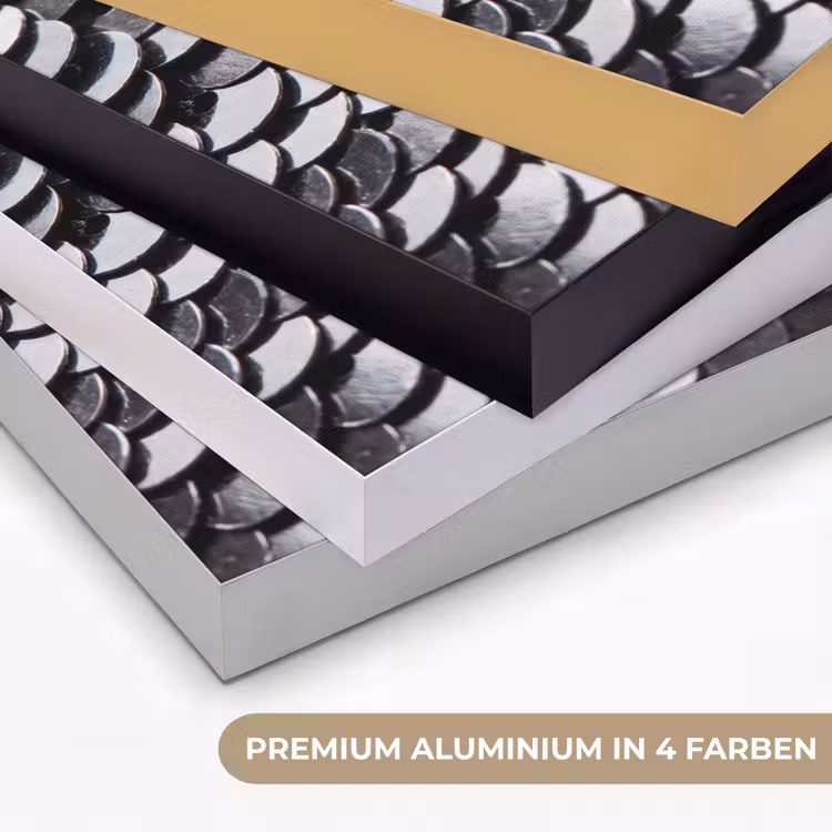 Art Frame - Pailletten – Silber – Muster — 5