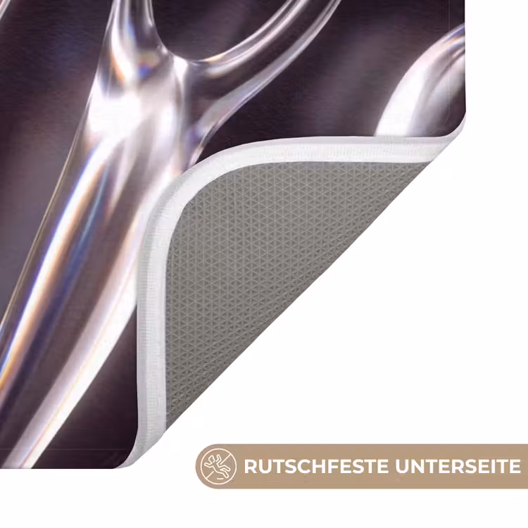 WC Vorleger - Glas – Formen – Abstrakt — 3
