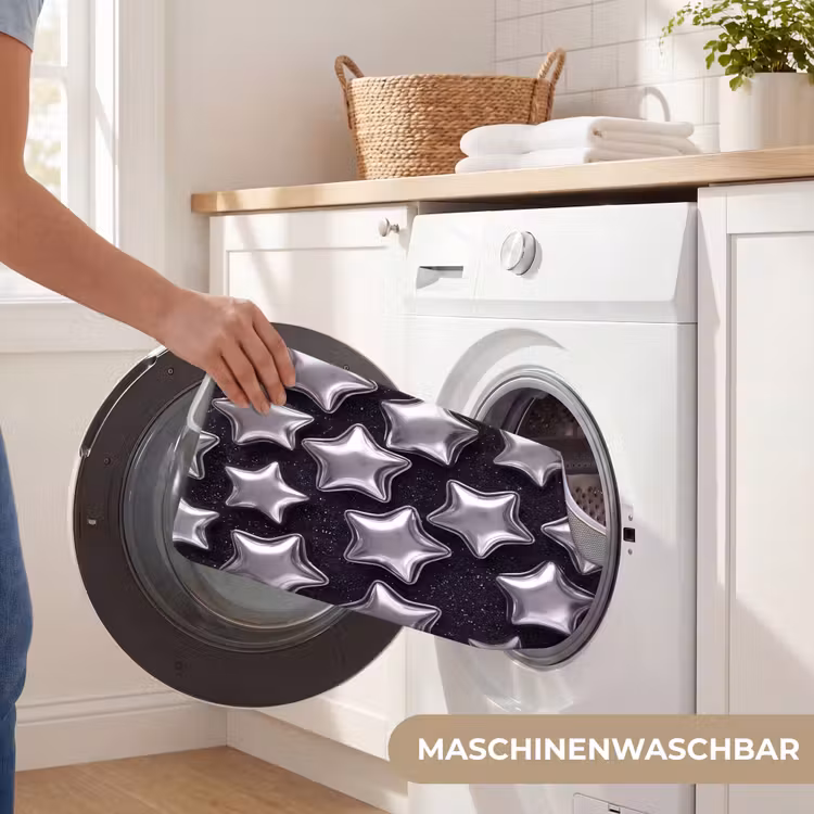 WC Vorleger - Sterne – Glänzend – Muster — 7