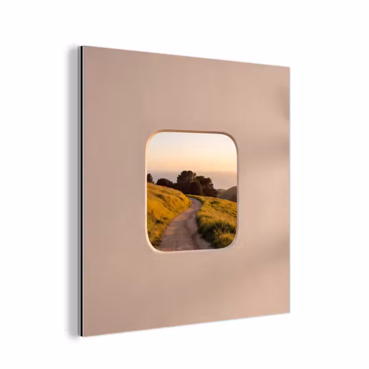 Alu-Dibond-Bild - Aussicht – Küste – Natur — 1