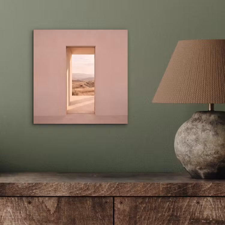 Alu-Dibond-Bild - Aussicht – Natur – Ruhe — 3